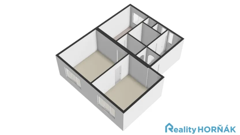 Prodej bytu 2+1, Bechyně, Na Libuši, 55 m2