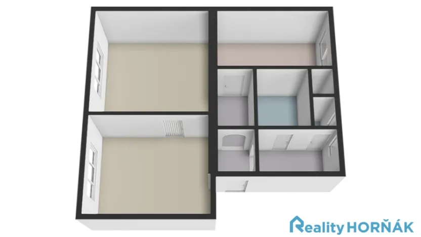 Prodej bytu 2+1, Bechyně, Na Libuši, 55 m2