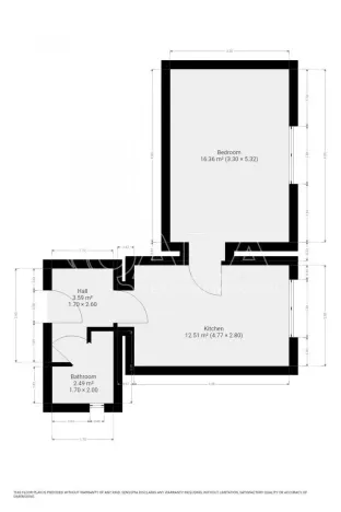 Pronájem bytu 1+1, Praha - Záběhlice, Záběhlická, 37 m2