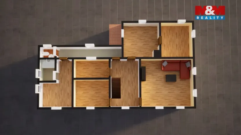 Prodej rodinného domu, Mikulášovice, 180 m2