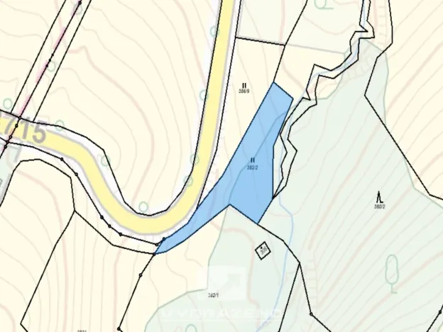 Prodej louky, Pulečný, 1039 m2