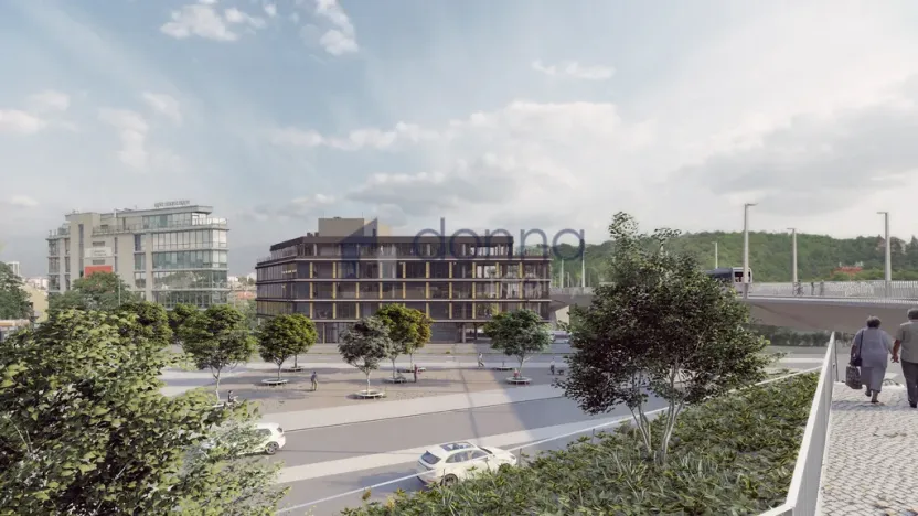Pronájem kanceláře, Praha, Strakonická, 264 m2