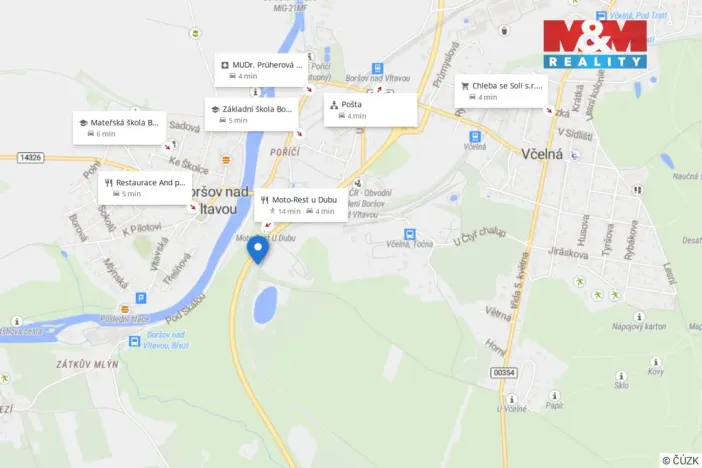 Prodej chaty, Boršov nad Vltavou - Poříčí, Na Planýrce, 91 m2