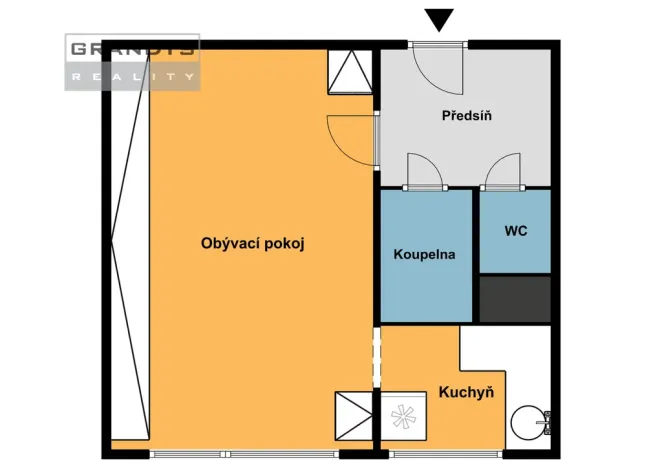 Prodej bytu 1+kk, Praha, Rodopská, 32 m2