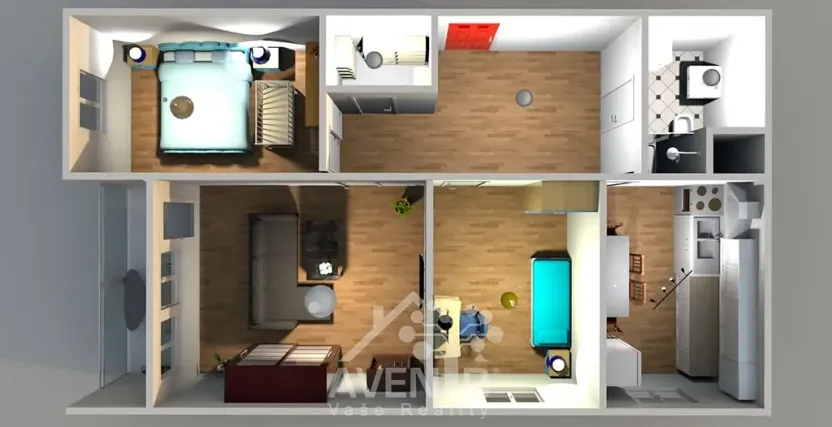 Pronájem bytu 3+1, Liberec, Haškova, 75 m2