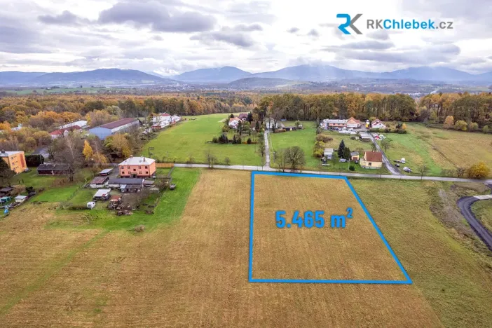 Prodej komerčního pozemku, Frýdek-Místek, 5465 m2