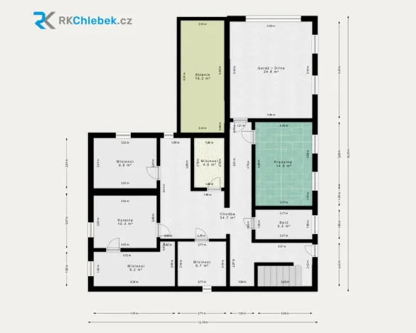 Prodej rodinného domu, Ostrava, Balbínova, 120 m2