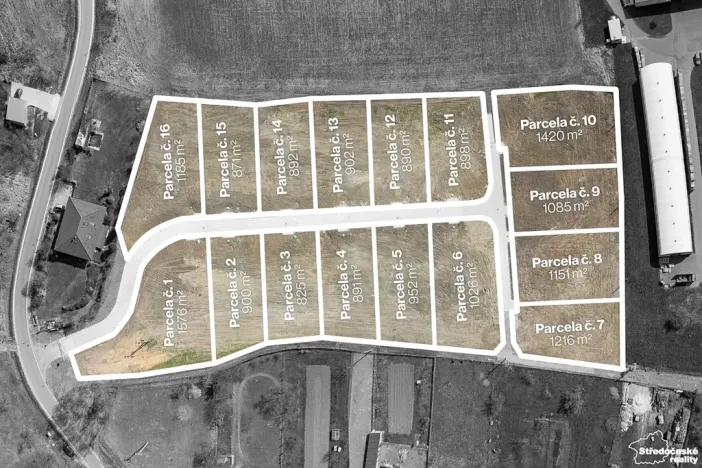 Prodej pozemku pro bydlení, Žerčice, 892 m2