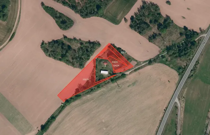 Prodej pole, Oslavička, 30363 m2