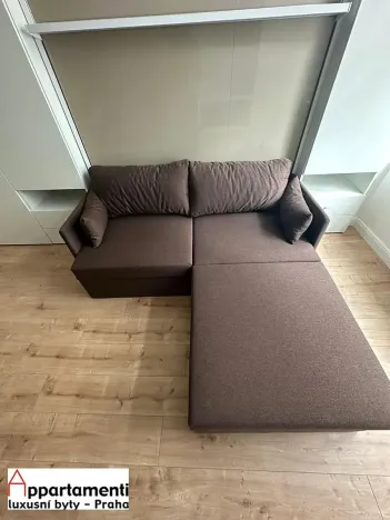 Pronájem bytu 1+kk, Praha - Holešovice, Heřmanova, 26 m2