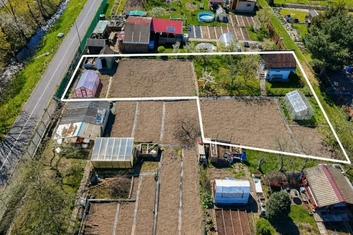 Prodej zahrady, Jirkov, 535 m2