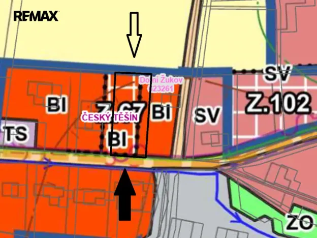 Prodej pozemku pro bydlení, Český Těšín, 1504 m2