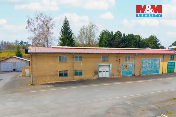 Pronájem výrobních prostor, Domažlice - Bezděkovské Předměstí, Masarykova, 770 m2
