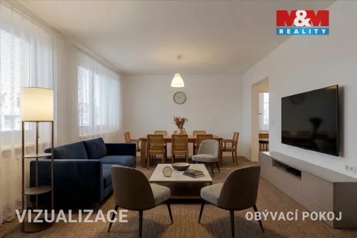 Prodej bytu 3+1, Uherský Brod, Rolnická, 74 m2