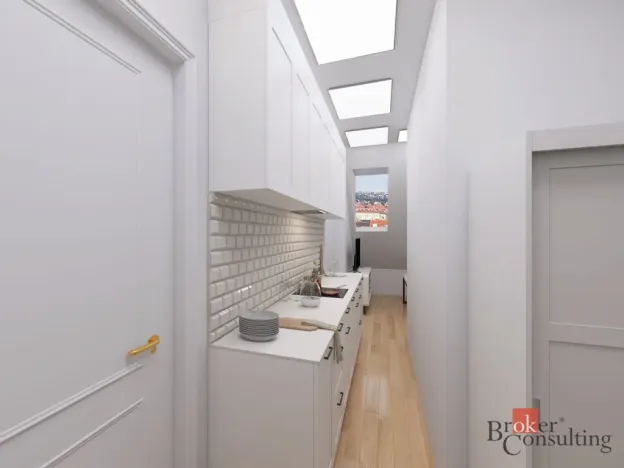 Prodej bytu 1+kk, Praha - Libeň, Heydukova, 38 m2