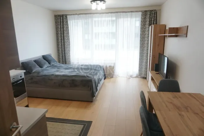 Pronájem bytu 1+kk, Praha - Stodůlky, náměstí Junkových, 32 m2