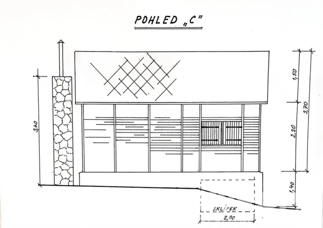 Prodej chaty, Sýkořice, 21 m2