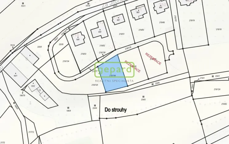 Prodej pozemku pro bydlení, Český Krumlov, 761 m2