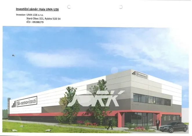 Prodej komerčního pozemku, Pardubice, 2885 m2