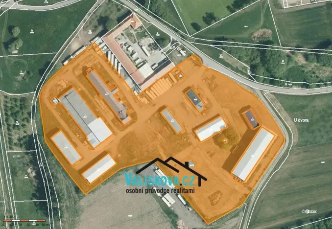 Prodej skladu, Hulín - Záhlinice, 35385 m2