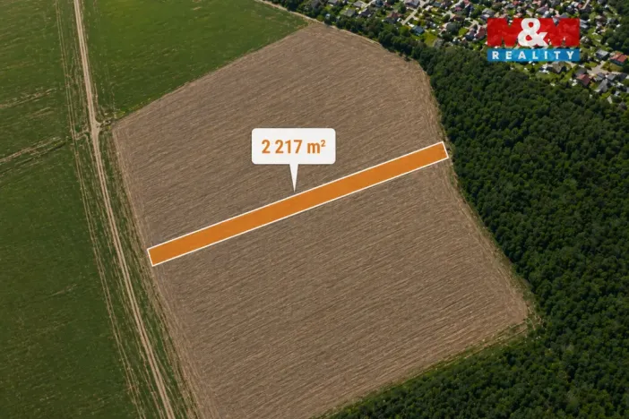 Prodej pole, Hudlice, 6151 m2