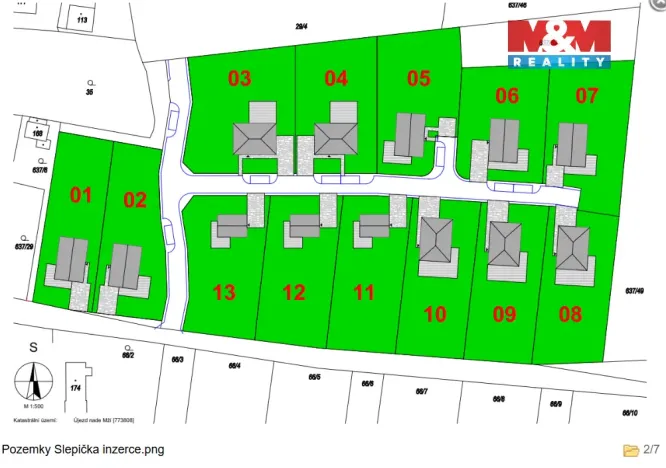 Prodej pozemku pro bydlení, Újezd nade Mží, 1080 m2