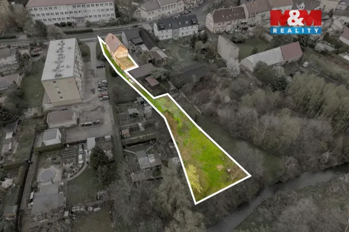 Prodej zahrady, Hostomice, Školní náměstí, 1050 m2