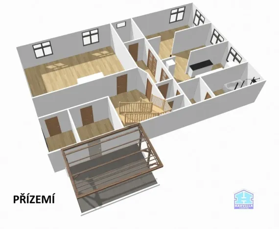 Prodej rodinného domu, Bor - Damnov, 310 m2