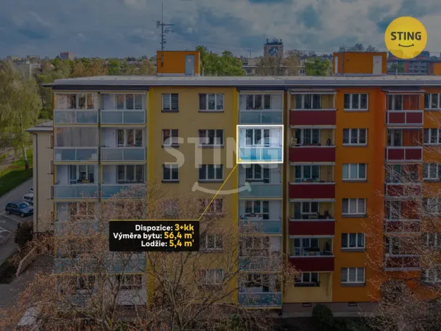 Prodej bytu 3+kk, Karviná, Březová, 56 m2