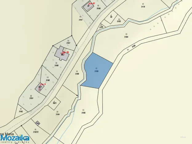 Prodej louky, Výprachtice, 867 m2