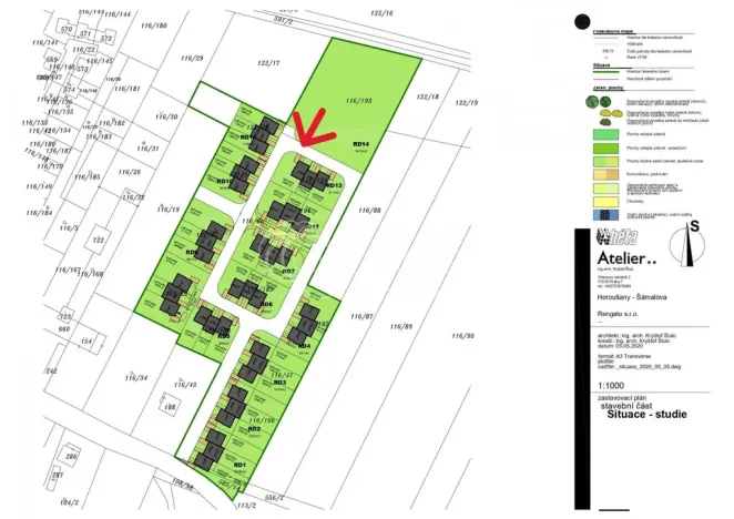 Prodej rodinného domu, Horoušany, Šámalova, 88 m2