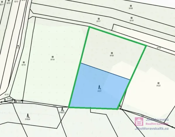 Prodej lesa, Klobouky u Brna, 4858 m2