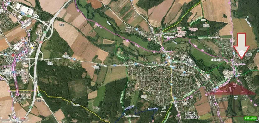 Prodej pozemku pro bydlení, Starý Plzenec, 398 m2