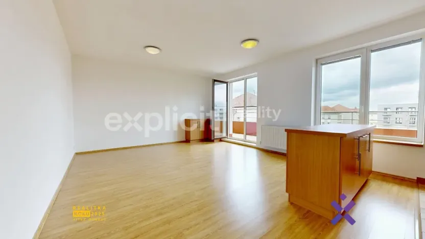 Pronájem bytu 2+kk, Uherské Hradiště, Zelené náměstí, 52 m2