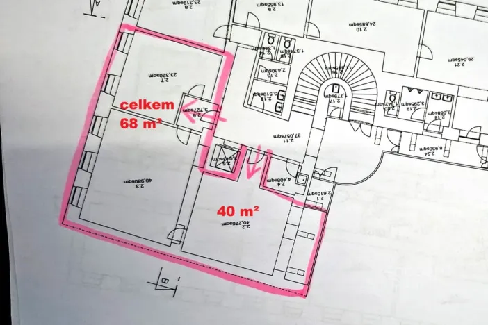 Pronájem kanceláře, Praha - Nové Město, Štěpánská, 40 m2