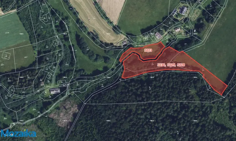 Prodej louky, Výprachtice, 9974 m2