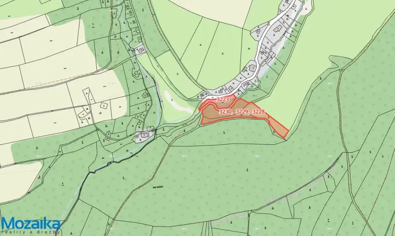 Prodej louky, Výprachtice, 9974 m2