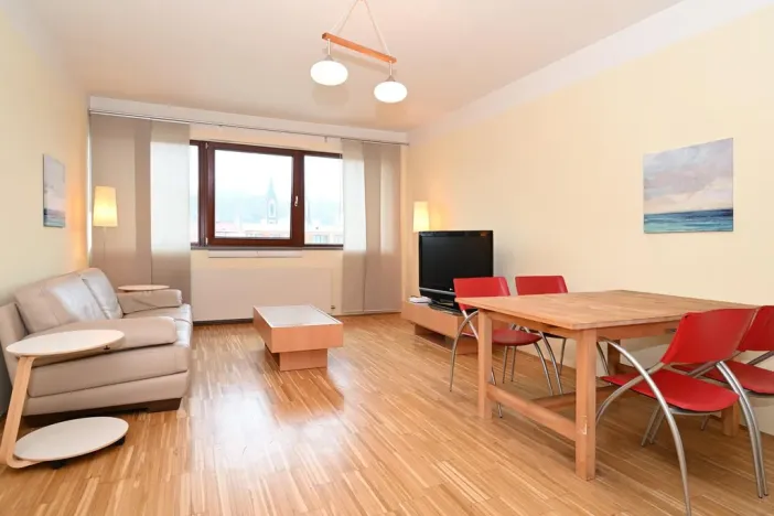 Pronájem bytu 2+kk, Praha - Karlín, Rohanské nábřeží, 77 m2