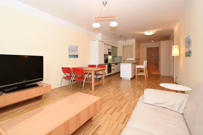 Pronájem bytu 2+kk, Praha - Karlín, Rohanské nábřeží, 77 m2