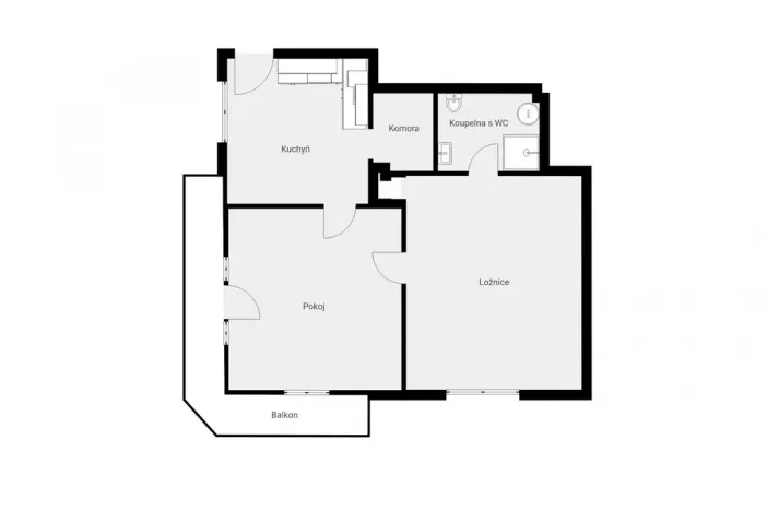 Pronájem bytu 2+1, Červený Kostelec, Rybničná, 71 m2