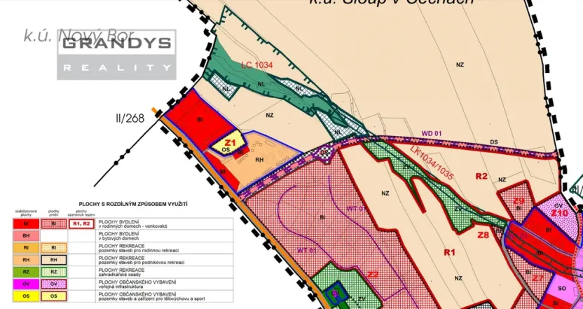 Prodej komerčního pozemku, Sloup v Čechách, 17028 m2