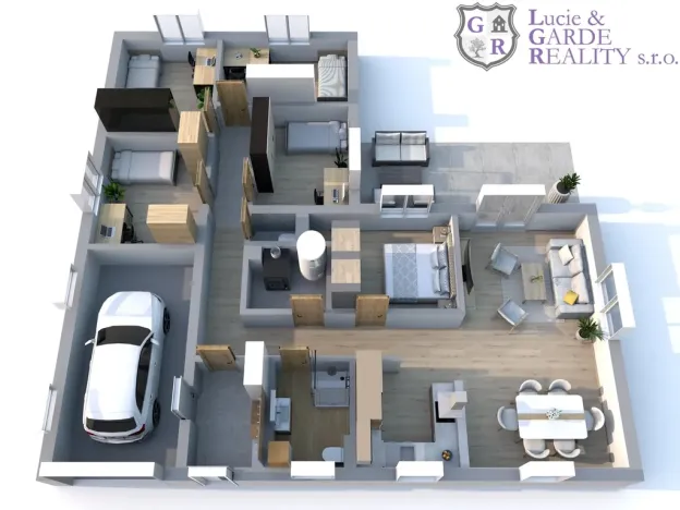 Prodej rodinného domu, Chabeřice, 160 m2