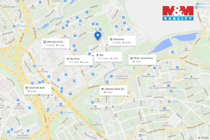 Prodej bytu 2+kk, Praha - Chodov, Čenětická, 46 m2