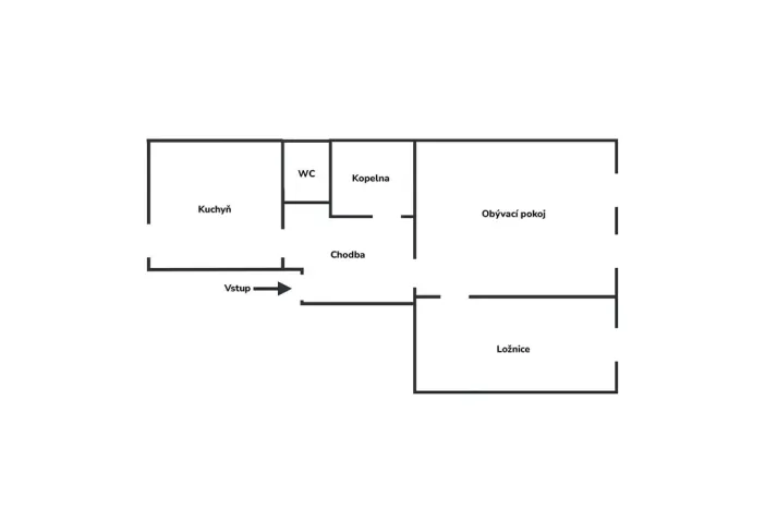 Pronájem bytu 2+1, Karlovy Vary, Vítězná, 70 m2
