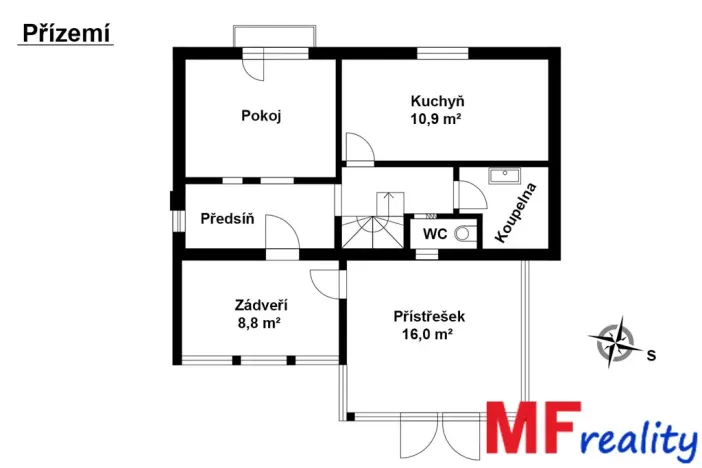 Prodej chaty, Ohnišov - Zákraví, 65 m2