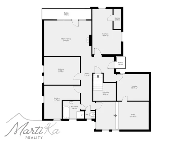 Prodej činžovního domu, Rožmitál pod Třemšínem, V cizině, 347 m2