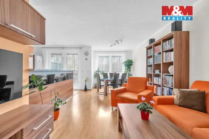 Pronájem bytu 3+kk, Pardubice - Trnová, Jozefa Gabčíka, 74 m2