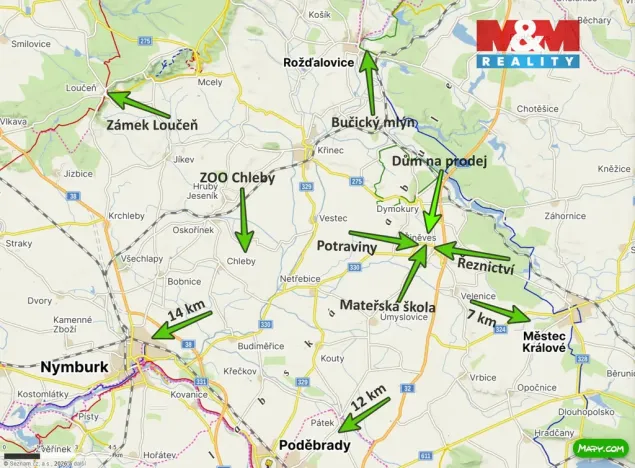 Prodej rodinného domu, Činěves, 78 m2