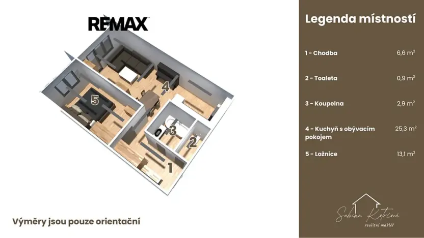 Prodej bytu 2+kk, Hradec Králové, Jungmannova, 50 m2