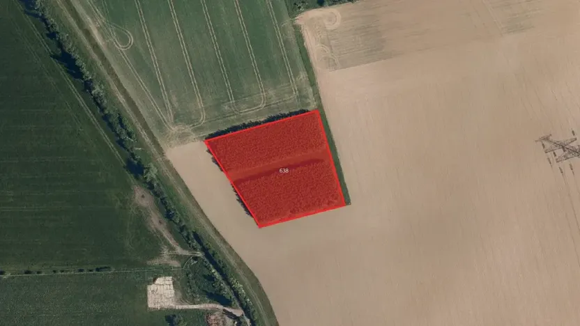 Prodej pole, Mysločovice, 11060 m2